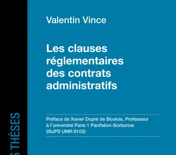 Les clauses réglementaires des contrats administratifs